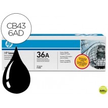 TONER HP LASERJET CB436A NEGRO 2000 PAG PACK 2