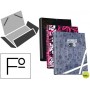 CARPETA LIDERPAPEL GOMAS SOLAPAS FOLIO TRES SOLAPAS FANTASIA EXTREME
