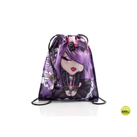 CARTERA ESCOLAR MIQUELRIUS KIMMDOLL LOVE EVE ELLE BOLSITO PORTAMERIENDA 35X42CM