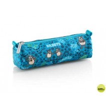 BOLSO ESCOLAR PORTATODO REDONDO MIQUELRIUS KUKUXUMUSU BIDOTS POPURRI 20X6X7CM