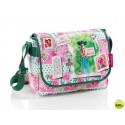 CARTERA ESCOLAR MIQUELRIUS JORDI LABANDA FLOWERS BOLSO BANDOLERA 33X25X11,5CM