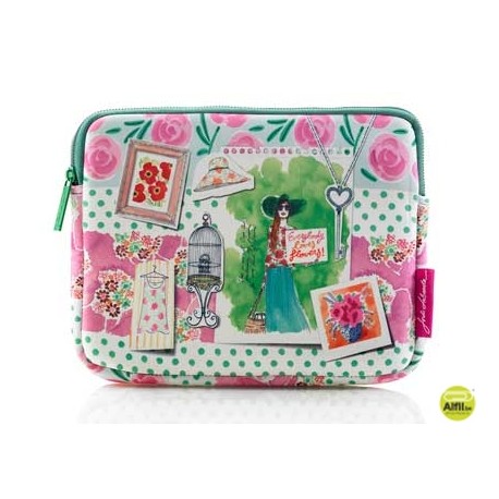 FUNDA PORTATIL MIQUELRIUS 10" JORDI LABANDA FLOWERS 26,5X20,5X3,5CM