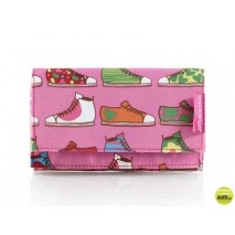 MONEDERO BILLETERA MIQUELRIUS AGATHA RUIZ DE LA PRADA ZAPATILLAS 17X9,5X3CM