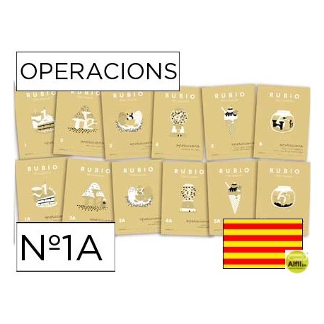 CUADERNO RUBIO OPERACIONS Nº1A CATALAN