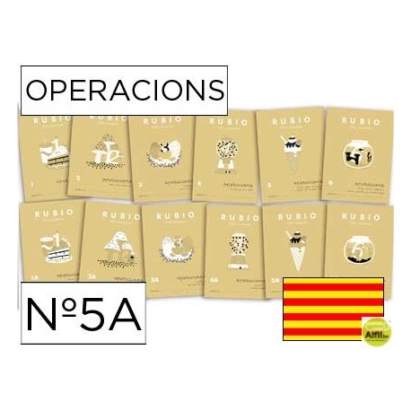 CUADERNO RUBIO OPERACIONS Nº5A CATALAN