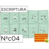 CUADERNO RUBIO ESCRIPTURA NºC04 CATALAN