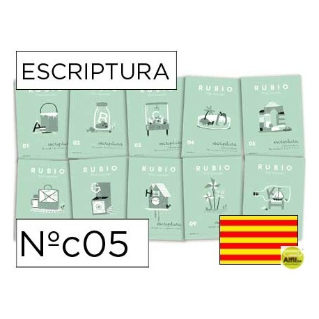 CUADERNO RUBIO ESCRIPTURA NºC05 CATALAN