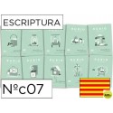 CUADERNO RUBIO ESCRIPTURA NºC07 CATALAN