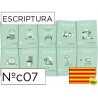 CUADERNO RUBIO ESCRIPTURA NºC07 CATALAN