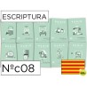 CUADERNO RUBIO ESCRIPTURA NºC08 CATALAN