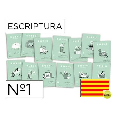 CUADERNO RUBIO ESCRIPTURA Nº1 CATALAN