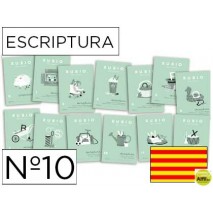 CUADERNO RUBIO ESCRIPTURA Nº10 CATALAN