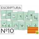 CUADERNO RUBIO ESCRIPTURA Nº10 CATALAN