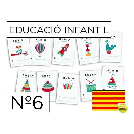 CUADERNO RUBIO EDUCACION INFANTIL Nº6 CATALAN