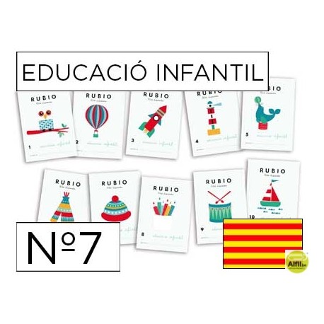 CUADERNO RUBIO EDUCACION INFANTIL Nº7 CATALAN