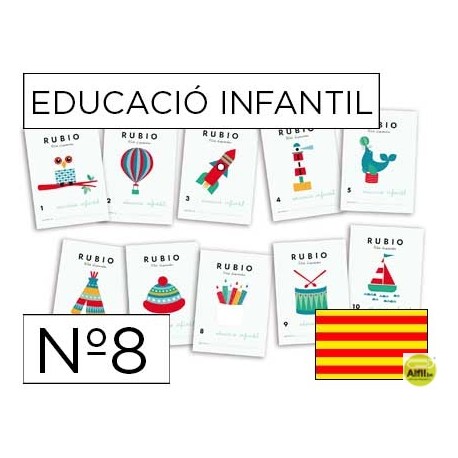 CUADERNO RUBIO EDUCACION INFANTIL Nº8 CATALAN