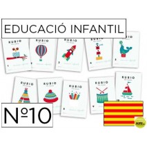 CUADERNO RUBIO EDUCACION INFANTIL Nº10 CATALAN
