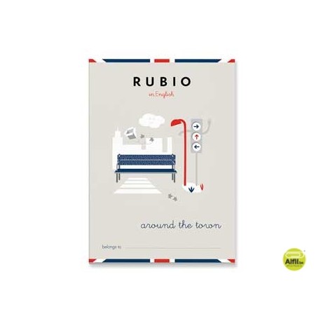 CUADERNO RUBIO ENGLISH AROUND THE TOWN