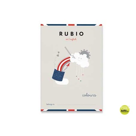 CUADERNO RUBIO ENGLISH COLOURS