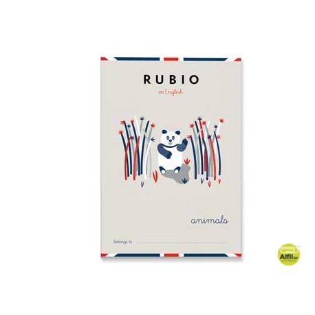 CUADERNO RUBIO ENGLISH ANIMALS