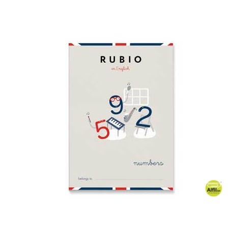 CUADERNO RUBIO ENGLISH NUMBERS