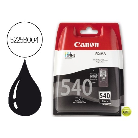INK-JET CANON PG-540 NEGRO PIXMA MG2150/3150