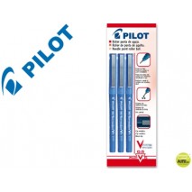 ROTULADOR PILOT PUNTA AGUJA V-5 AZUL 0.5 MM BLISTER DE 3 UNIDADES-M