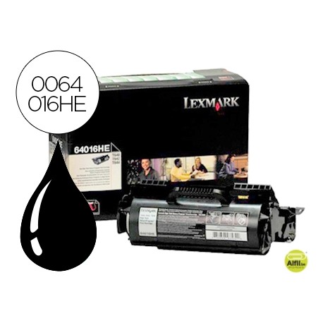 TONER LEXMARK T640/T642/T644 ALTO RENDIMIENTO RETORNABLE (21.000PAG)