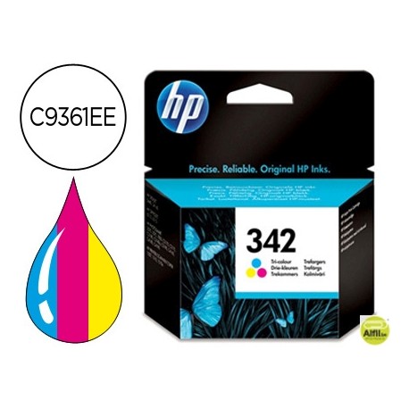 INK-JET HP PSC1510 PS 2575/C4100/ DJ SERIE 5440/D4160 TRICOLOR N.342 -175PAG-