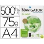 PAPEL FOTOCOPIADORA NAVIGATOR ECO LOGICAL DIN A4 75 GRAMOS -PAQUETE DE 500 HOJAS