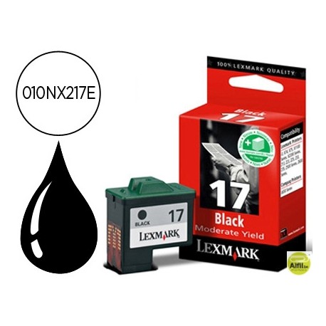 INK-JET LEXMARK JP Z13 Z23 Z33Z25 Z34 Z35 Z517 600 Z612 Z615 Z650 I3 MF X7415 5 X1100X11X0 N.17 NEGR
