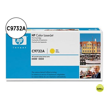 TONER HP LASERJET COLOR 5500 AMARILLO (12.000PAG)