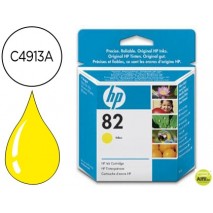 INK-JET HP DESIGNJET 500/800 PRINTER SERIES N.82 AMARILLO