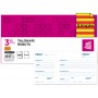 TALONARIO LIDERPAPEL RECIBOS 3/FÌ ORIGINAL T105 CON MATRIZ TEXTO EN CATALAN