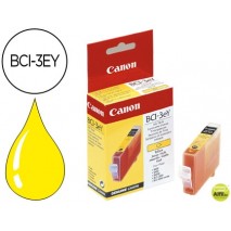 INK-JET CANON BCI-3EY AMARILLOBJC300 6X00 S400-X 450 500 520-X 530D 600 630 750 4500 I550 850 6100 6