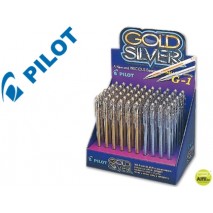 BOLIGRAFO PILOT G-1 ORO PLATA