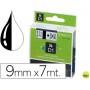 CINTA DYMO 1000 9 MM. -NEGRO-BLANCO D1