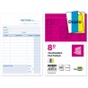 TALONARIO LIDERPAPEL FACTURAS 8Ì ORIGINAL Y COPIA T200 CON I.G.I.C