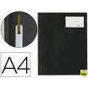 CARPETA DURAPLUS DIN A4 CON FASTENER Y VENTANILLA PARA TARJETA COLOR NEGRO DURABLE