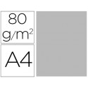 PAPEL COLOR LIDERPAPEL DIN-A4 80 GRAMOS GRIS PAQUETE DE 15 HOJAS