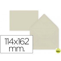 SOBRE LIDERPAPEL C6 BLANCO 114X162 MM 80GR