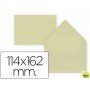 SOBRE LIDERPAPEL C6 CREMA 114X162 MM 80GR