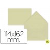 SOBRE LIDERPAPEL C6 CREMA 114X162 MM 80GR
