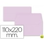 SOBRE LIDERPAPEL AMERICANO ROSA PALIDO 110X220 MM 80 GR