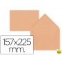 SOBRE LIDERPAPEL C5-EA5 NARANJA 157X225MM 80 GR PACK 9 UNIDADES
