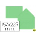 SOBRE LIDERPAPEL C5-EA5 VERDE 157X225MM 80 GR PACK DE 9 UNIDADES