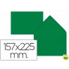 SOBRE LIDERPAPEL C5-EA5 VERDE ACEBO 157X225MM 80 GR PACK DE 9 UNIDADES