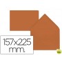 SOBRE LIDERPAPEL C5-EA5 MARRON 157X225MM 80 GR PACK DE 9 UNIDADES