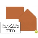 SOBRE LIDERPAPEL C5-EA5 MARRON 157X225MM 80 GR PACK DE 9 UNIDADES