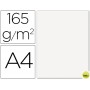 PAPEL COLOR LIDERPAPEL DIN-A4 165 GRAMOS BLANCO PAQUETE DE 9 HOJAS